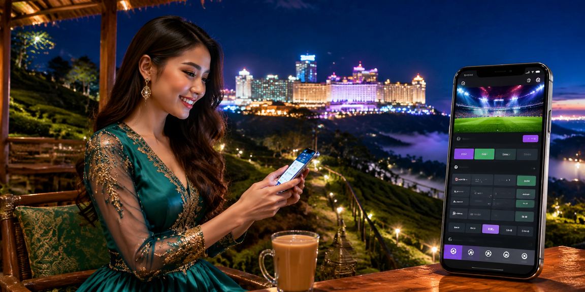 Proses deposit bergaya Malaysia di Genting Highlands
