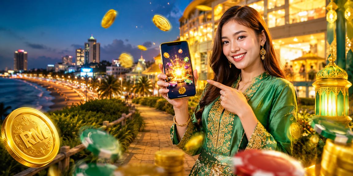 Aplikasi kasino mudah alih semasa Hari Raya di Kuantan